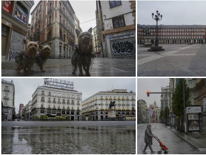 Un paseo por el Madrid más silencioso que se recuerde