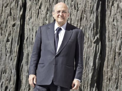 Plácido Arango, en 2007, tras su nombramiento como presidente del patronato del Museo del Prado.