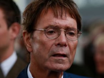 El cantante brit&aacute;nico Cliff Richard.