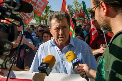 El exalcalde de Linares Juan Fernández, en una imagen de archivo de 2017.