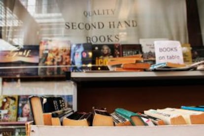 Una librería de segunda mano en K Road, en Auckland.