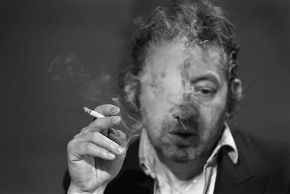 Serge Gainsbourg, en una imagen tomada en 1984 en Par&iacute;s.