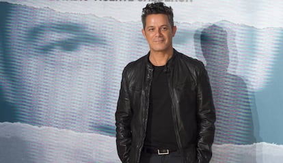 Alejandro Sanz en un evento en Madrid en mayo de 2017.