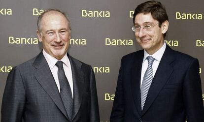 Rato y Goirigolzarri, su sucesor al frente de Bankia, 