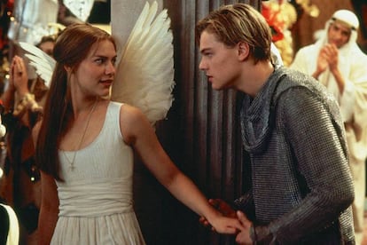 Claire Danes y Leonardo DiCaprio en la película 'Romeo + Julieta, de William Shakespeare' (1996).