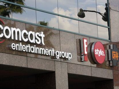 Las oficinas del grupo Comcast Entertainment.