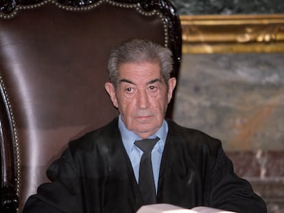 Alfonso Villagómez Rodil, magistrado de la Sala Primera del Tribunal Supremo, en 2003.