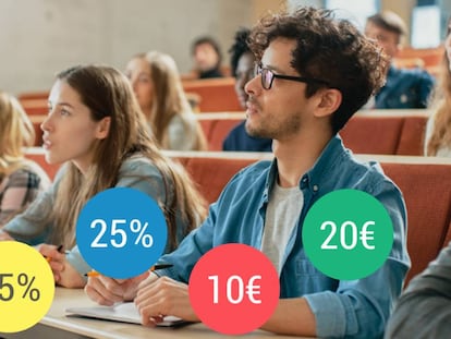 Los mejores descuentos para los universitarios