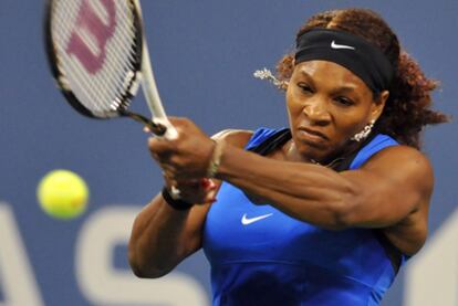 Serena Williams, durante el partido