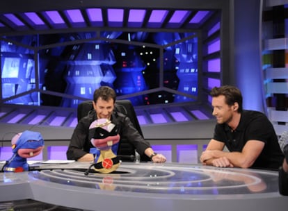 Hugh Jackman acudió al plató de 'El hormiguero' la noche del 14 de abril de 2009