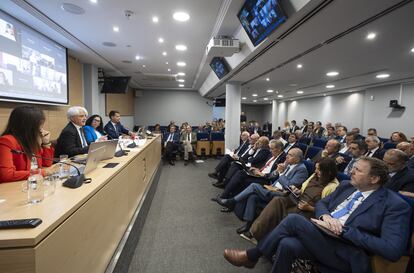 Pleno del Consejo General de la Abogacía Española, celebrado este viernes