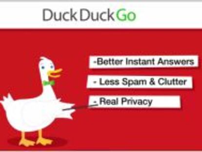 El buscador DuckDuckGo garantiza privacidad real.