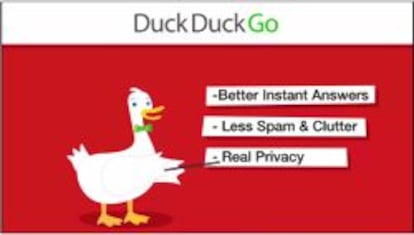 El buscador DuckDuckGo garantiza privacidad real.