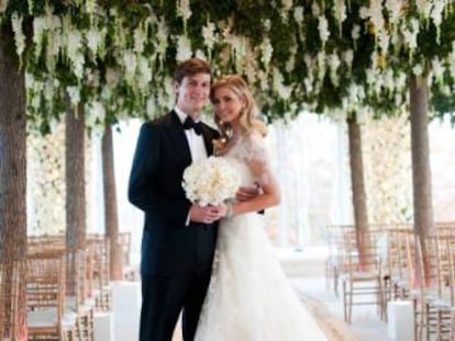 Boda de Jared Kushner e Ivanka Trump.