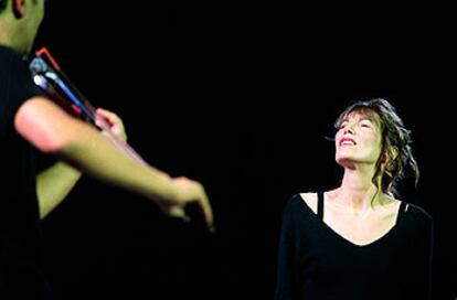 Jane Birkin, el pasado verano en Barcelona.