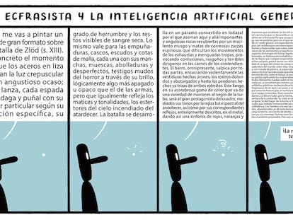 Trampantojo: El ecfrasista y la inteligencia artificial generativa