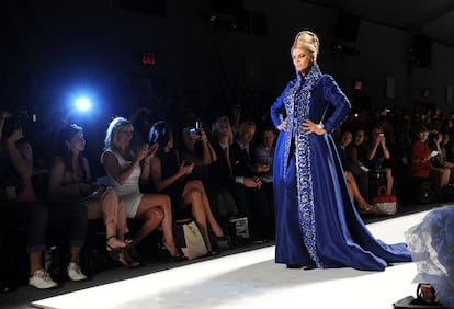 Desfile del diseñador Zang Toi durante la Semana de la Moda de Nueva York, en 2011.

