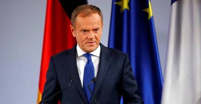 El presidente del Consejo Europeo, Donald Tusk.