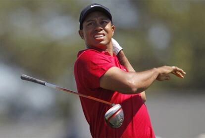 Tiger Woods, duante el Masters de Augusta la temporada pasada.