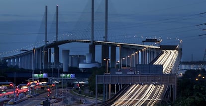 Dartford Crossing, uno de los accesos a Londres.