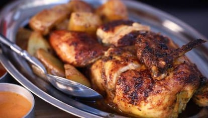 Pollo asado para quedar entusiasmado