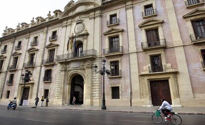 La sede del Tribunal Superior de Justicia de la Comunitat Valenciana. 