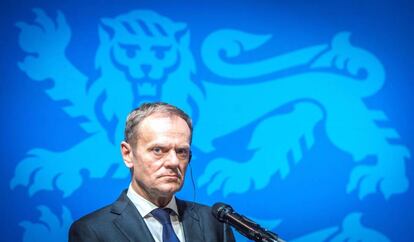 El presidente del Consejo Europeo, Donald Tusk. 