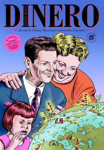 La trayectoria de 'Dinero' desde el fanzine a una gran editorial bastaría para explicar las dinámicas gentrificadoras del cómic español en los últimos años. Irónicamente, la obra de Brieva es un artefacto crítico incapaz de ser apaciguado, ni por la industria cultural ni por un público hambriento de imágenes que abracen. Dinero es más urgente que nunca por su rabia contenida y la lucidez premonitoria de unas imágenes y argumentos que, con el tiempo, han devenido sello identitario del autor. Sorprende, mirando atrás, la claridad de las ideas de Brieva desde sus comienzos, mucho antes de que estallaran todas las burbujas. ELISA MCCAUSLAND