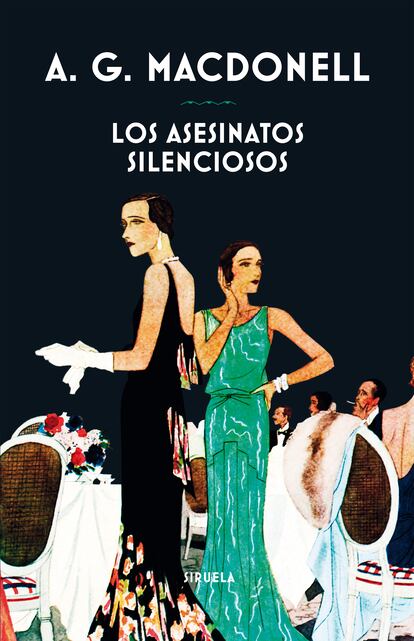 portada libro 'Los asesinatos silenciosos', A. G. MACDONELL. EDITORIAL SIRUELA