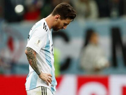 Argentina - Croacia: las imágenes del partido