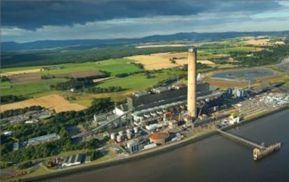 Central térmica de Longannet, en Escocia.