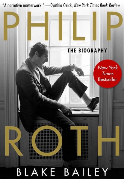 Portada de la biografía de Philip Roth escrita por Blake Bailey. La edición en tapa dura de W. W. Norton fue retirada el 29 de abril.