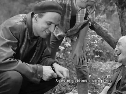 Ingmar Bergman y Victor Sjöström, en una imagen del documental.