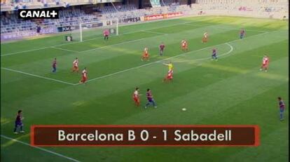 Barcelona B 0 - Sabedell 1