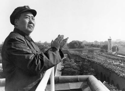 Mao Zedong, el Gran Timonel chino.