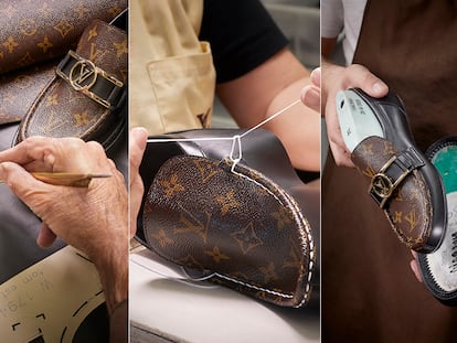 Así se hacen, paso a paso, los nuevos zapatos de Louis Vuitton