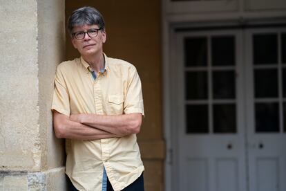 Richard Powers, en el Festival de Literatura de Cheltenham (Reino Unido), en 2018.