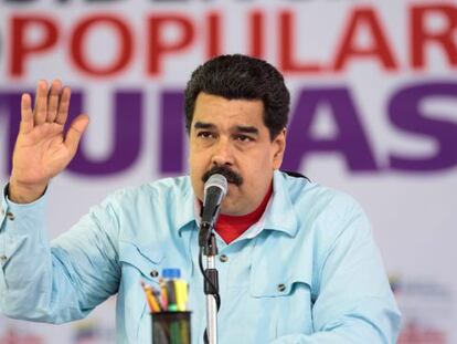Nicol&aacute;s Maduro, em um ato no &uacute;ltimo dia 15. 
