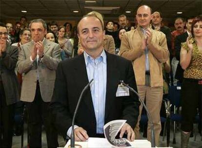 Miguel Sebastián, en la clausura de la Convención Municipal de la Ciudad de Madrid.
