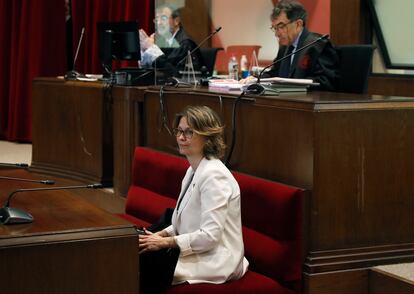 La consejera de Acció Exterior de Cataluña, Meritxell Serret, en un imagen de archivo.