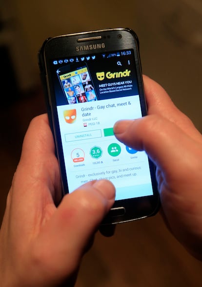 La aplicación Grindr tiene 10,8 millones de usuarios. 