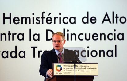 El secretario de Seguridad de la OEA, Adam Blackwell.