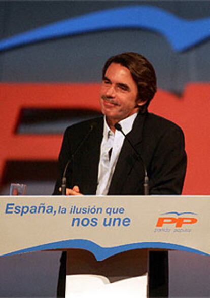 El ex presidente del Gobierno José María Aznar
