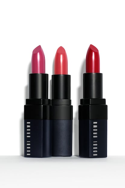 Combinación perfecta en forma de labial: pigmentos intensos, excelente cobertura, sensación ligera y alta duración. Es la gama Rich Lip Color de Bobbi Brown que, además, tiene SPF12. Está disponible en 12 tonos, desde los rojos más hollywoodienses hasta los nude más delicados. Cuestan 25 euros.