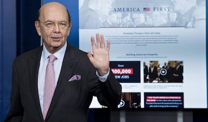 El secretario de Comercio de EE UU, Wilbur Ross.