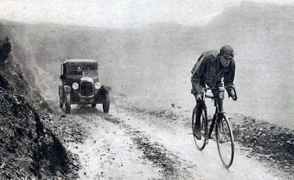 Lucien Buysse, en el Tour de Francia de 1926.
