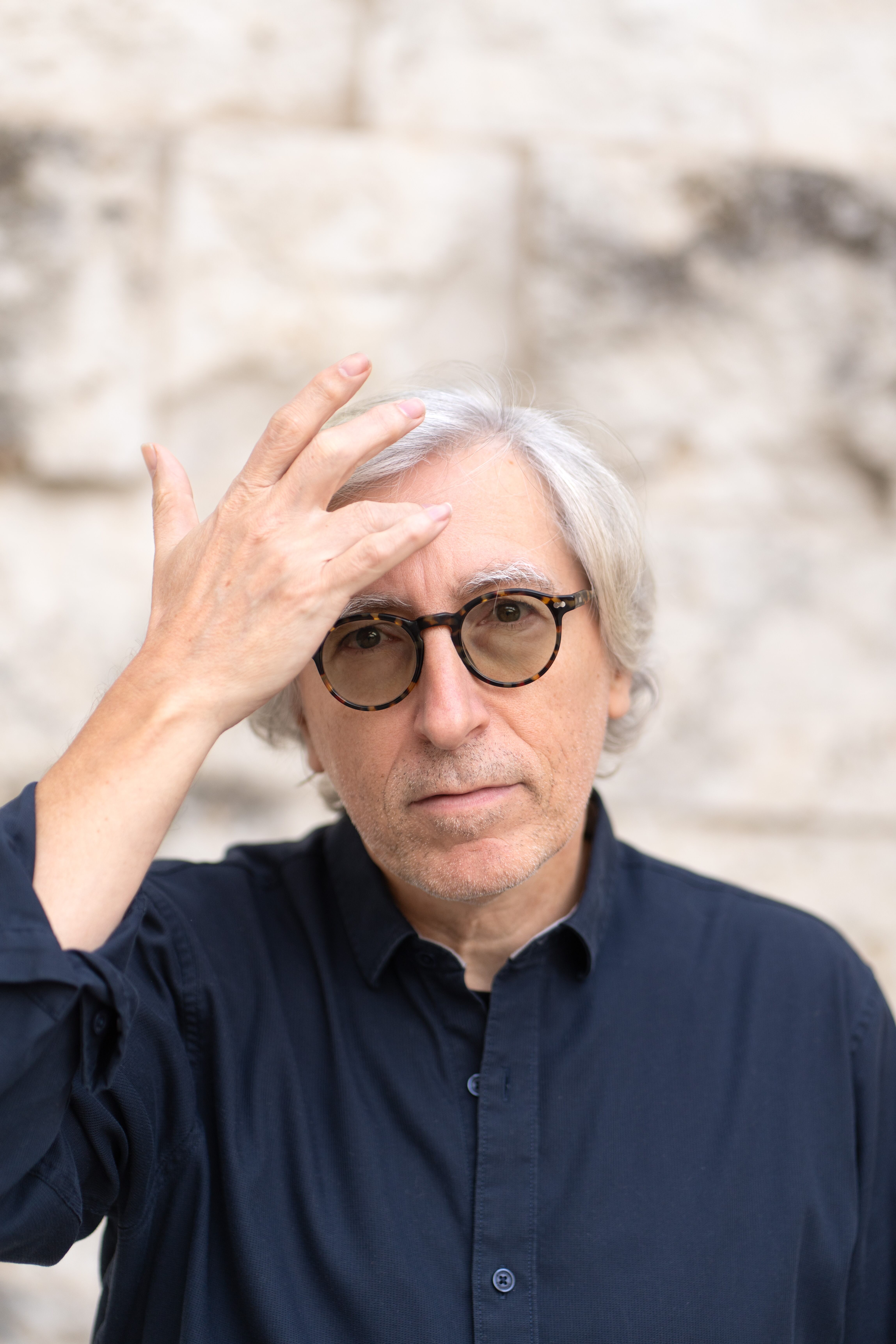 El cineasta y novelista David Trueba en Valladolid, este viernes.