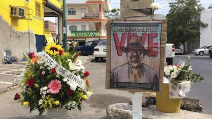 Homenaje a Javier Valdez en Culiac&aacute;n, a tres meses de su asesinato.