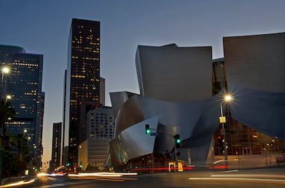 The Walt Disney Concert Hall in Los Angeles.