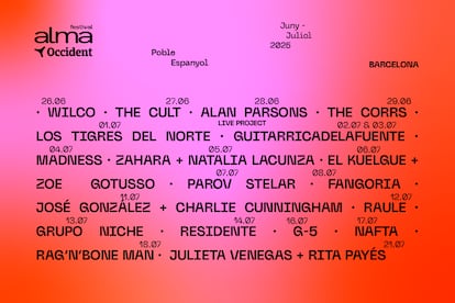 Cartel del festival Alma Occident 2025.